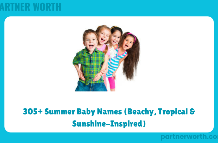 305+ Summer Baby Names (Beachy, Tropical & Sunshine-Inspired
