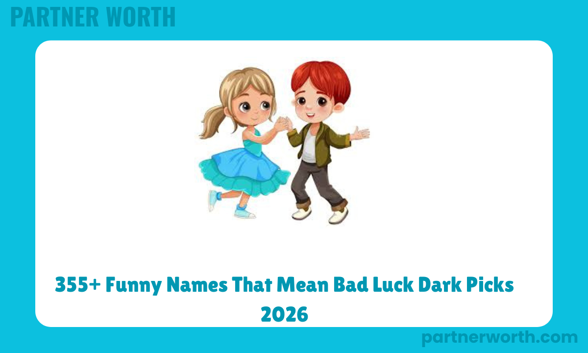 355+ Funny Names That Mean Bad Luck Dark Picks 2026