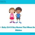 450+ Baby Girl & Boy Names That Mean Secret or Hidden